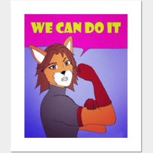 We Can Do It (Art by Hayley Evenett) Posters and Art